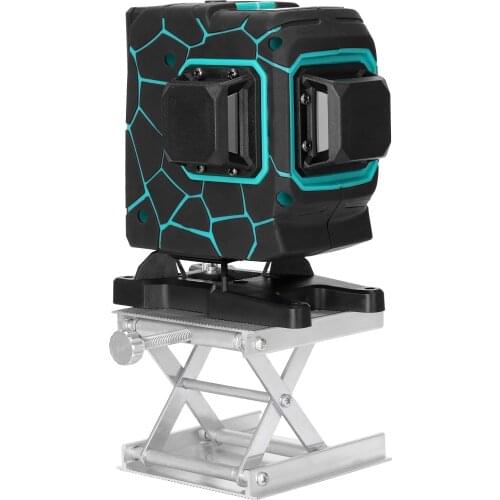 3D Professional Laser Level Tool 360 12 Lines Vertical Horizontal Lines with 3° Self-leveling Function Laser Leveling Device Kit