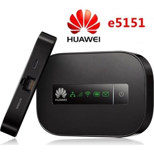 Unlock HUAWEI E5151 Router two-thread lan cat 3g router 3g wireless router wifi free shipping