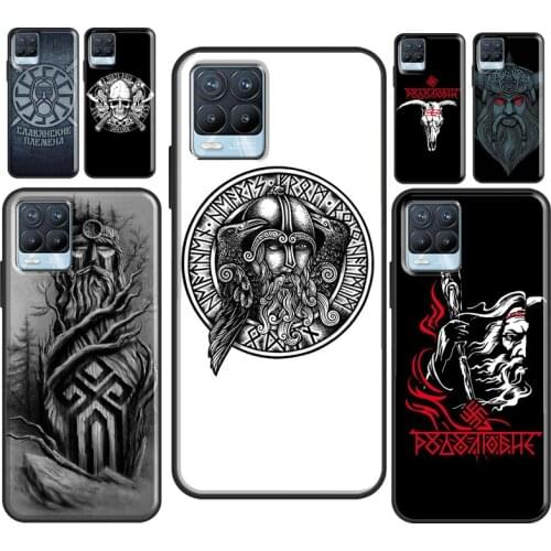 Slavic Gods Viking Case For OnePlus 9 Pro 7 8 T Nord Cover For OPPO Realme C3 C11 C15 C21 GT Neo 6 7 8 Pro