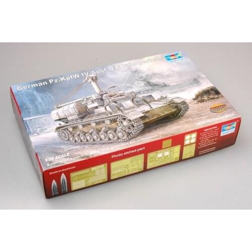 Trumpeter 00362 1/35 German Pz.Kpfw IV Ausf D/E Fahrgestell - Scale Model Kit