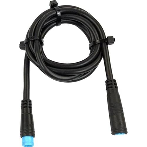 Electric Bicycle Extension Cable 4 Pin Male to Female Waterproof Cable Ebike Extension Cable Connector