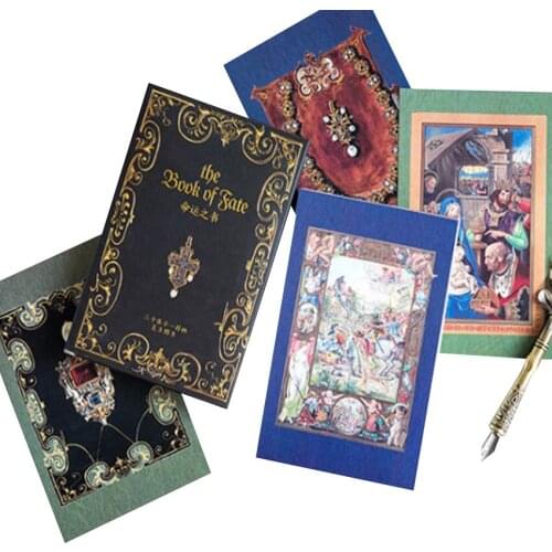30pcs/pack Vintage Classical Card The Book Of Fate Postcard Party Favor Greeting Card Travel Supply For Girl Gift Greeting Card