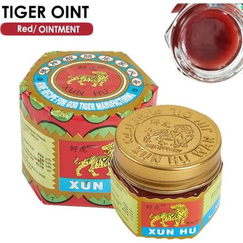 100% Original Red Tiger Balm Ointment Chiense Painkiller Lion Balm Muscle Pain Relief Ointment Soothe itch