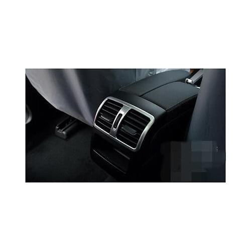 1x Chrome Console Rear AC Air Vent Outlet Cover Trim for Benz GLK X204 2015-2013