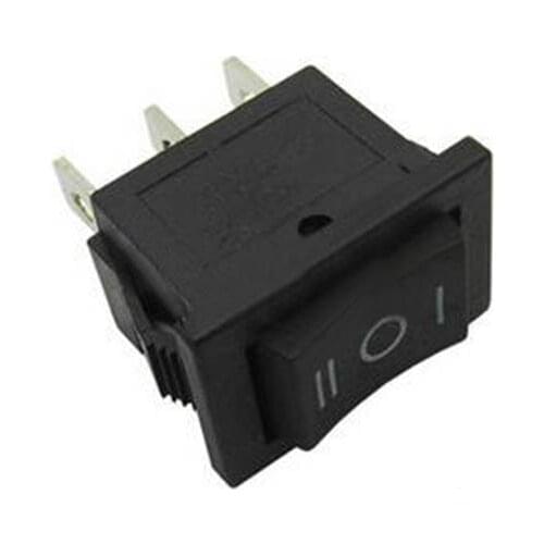 20pcs 21*15mm 6A rocker switch boat rocker switch 3 pins 3 gears on-off switch electric accessories