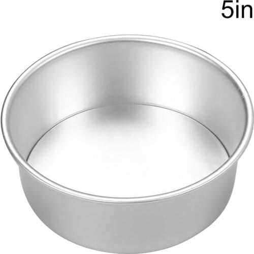 4/5/6/8/10 Inch Baking Cake Mold Aluminium Alloy Round Cake Pan Baking Pan Tray Baking Cake Pan Tray For Kitchen Cake Tool