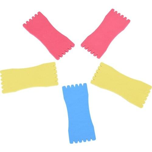5Pcs/lot EVA Foam Wire Board Fishing Winding Line Board Pesca Fishing Tackle Accessories 12cm*5cm