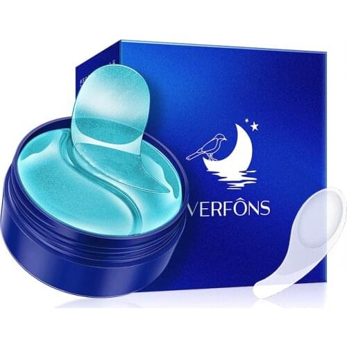 60 Pcs Marine Birds Nest Eye Mask Eye Firming Lifting Moisturizing Eye Patch Anti-wrinkle Anti-aging Eye Care Skin Care TSLM1