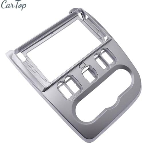 9 Inch Car Radio Dashboard Panel Dual Din CD DVD Frame For Renault Logan 2010 2011 2012 2013