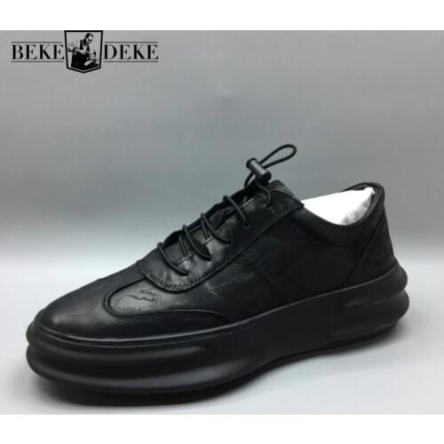 Мужские кожаные кроссовки BEKEDEKE China At AliExpress