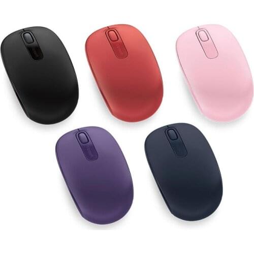Microsoft MS Mobile 1850 Nano Wireless Mouse 6 Different Color Option Comfort and Portability