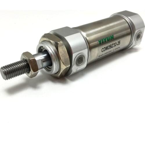 CDM2BZ32-25 yiyun Stainless steel Basic mini cylinder with magnetic flat end Pneumatic components Pneumatic tools CDM2B series