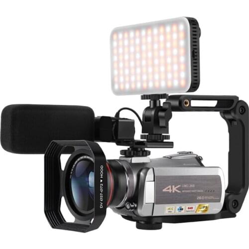 Winait 4K Youtube Live Streaming Digital Video Camera with 3.0'' Touch Display