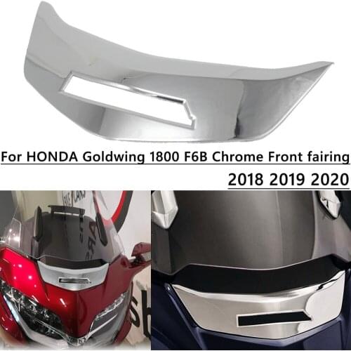 For Honda Goldwing 1800 F6B GL1800 GL 1800 2018 2019 2020 Motorcycle Accessories Chrome Front Fairing Decorative Cover