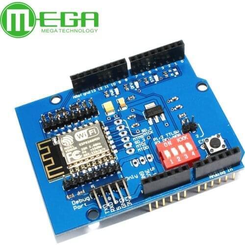 ESP8266 ESP-12E UART WIFI Wireless Shield Development Board for UNO R3 Circuits Boards Modules
