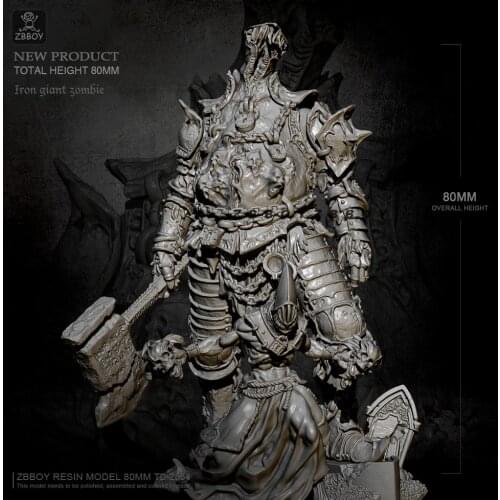 H80mm Resin figure model kits self-assembled TD-2554