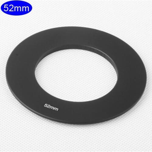 Metal 52mm Thread Camera Lens Adapter Ring for P Series Gradient Square ND Filter Holder Mount