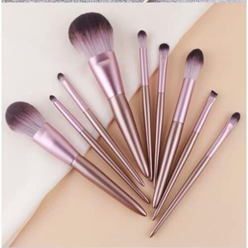 9/13 Pcs Makeup Brush Suit Soft Contour Powder Foundation Concealer Eye Shadow Eyebrow Blush Lip Make Up Tool Makeup Brush