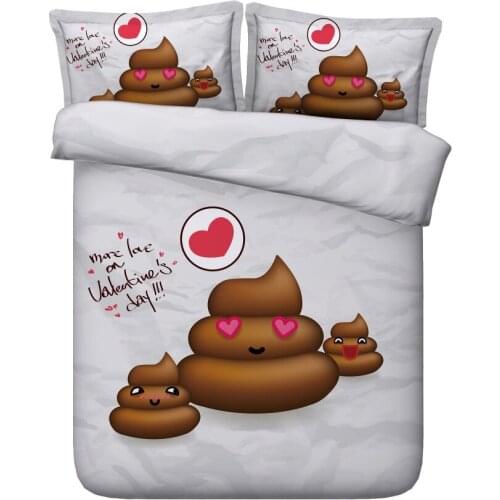 Stool print bedding set Queen Size Duvet Cover Set ,Twin Full Queen King size 3/4pcs Bedding Set Bedclothes pillow cases