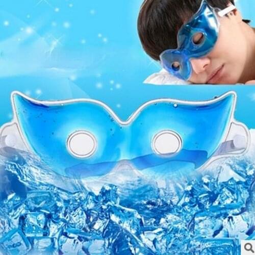 New Gel Eye Mask Reusable Beads for Cold Therapy Soothing Relaxing Beauty Gel Eye Mask Sleeping Ice Goggles Sleeping Mask