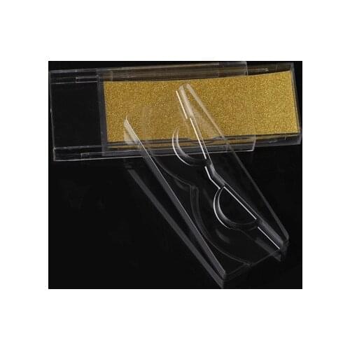 Wholesale 20set Gold Packing box for eyelash blank eyelashes package Multicolor paper box Eyelashes DIYflash packing box makeup