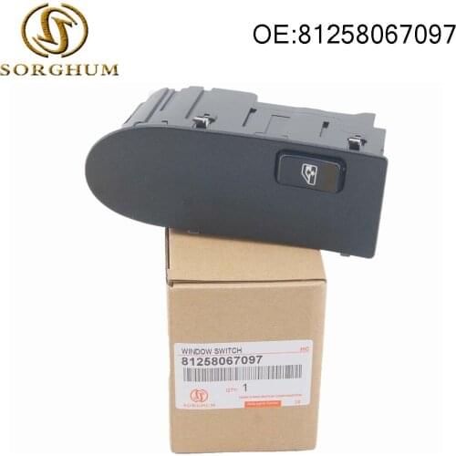 Passenger Side Power Window Lifter Switch 81258067097 For MAN TGS TGX