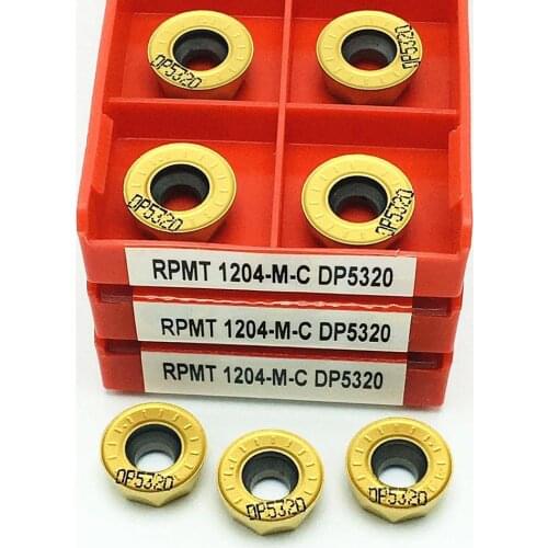 RPMT1204 M C DP5320 RPMT 1204 M C TT9080 R6 new high quality carbide insert cnc tool milling cutter