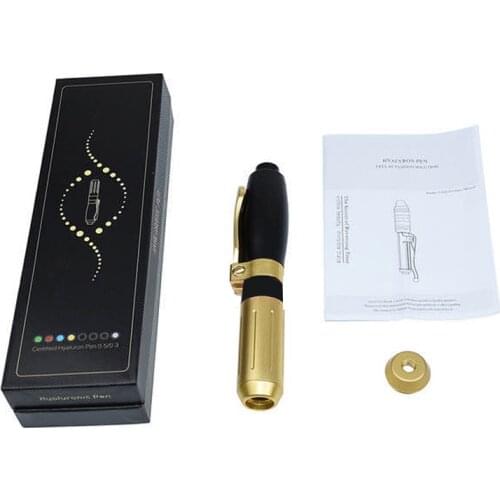 High Pressure Hyaluronic Acid Pen Anti Wrinkle Lip Injection Hyaluron Gun Atomizer Needle-Free Beauty Instrument 2 IN 1 2021 New