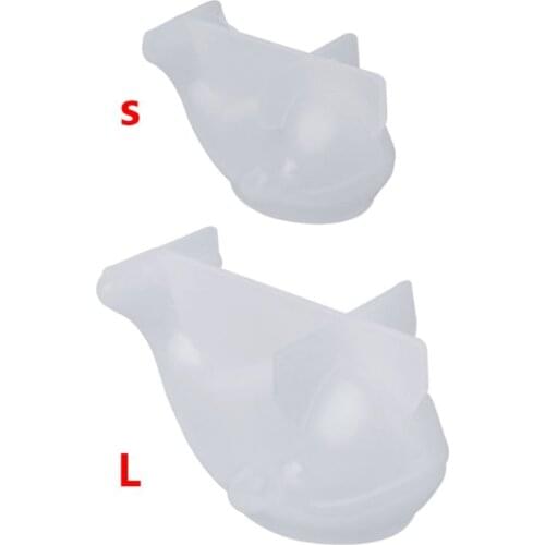 Silicone Mold Mirror DIY Epoxy Resin 3D Dolphin Animal Molds Jewelry Making Pendant Handmade Crafts Decoration Desk Ornaments