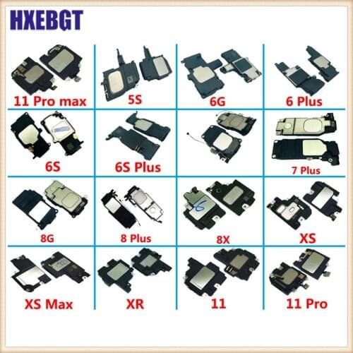 Bottom Loudspeaker Replacement For iPhone 6 6s 7 8 Plus Sound Ringer Loud Speaker Flex Cable For iPhone X Xs Max XR