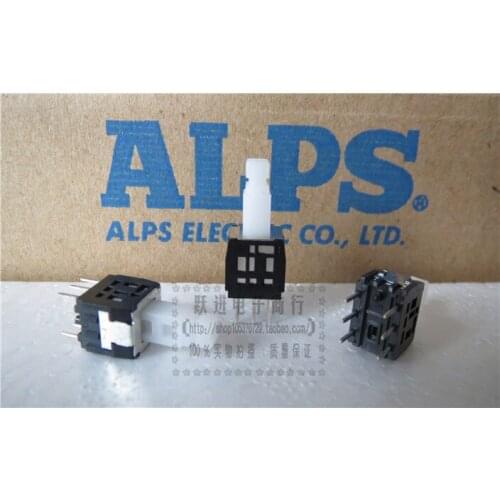 [VK] Import Japan ALPS vocal mixer console with keys Reset switch 8.5*6.5 8.5*6.5mm handle length 9MM button 6 feet 6 pin