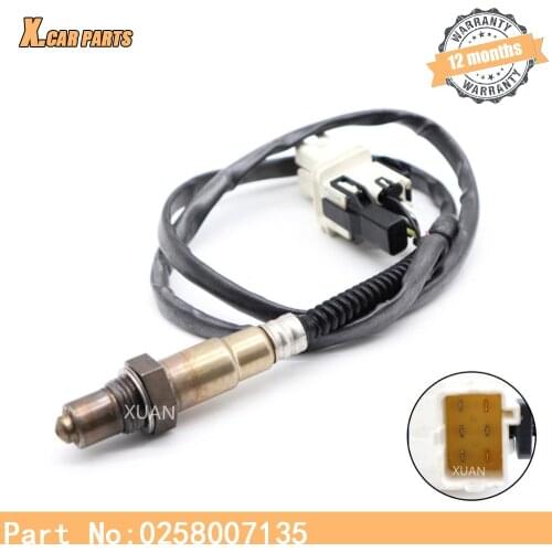 0258007135 O2 Lambda Sensor Oxygen Sensor For VOLVO XC90 T6 2.9L 2002-2006 S80 3.0L T6 2001-2006 0 258 007 135
