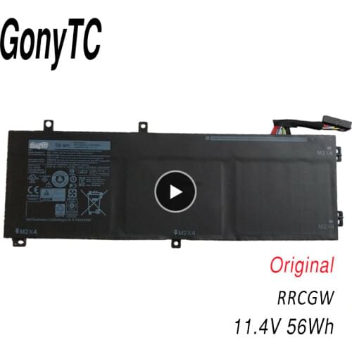 GONYTC RRCGW New original Laptop Battery For Dell XPS 15 9550 Precision 5510 Series M7R96 62MJV 11.4V 56WH
