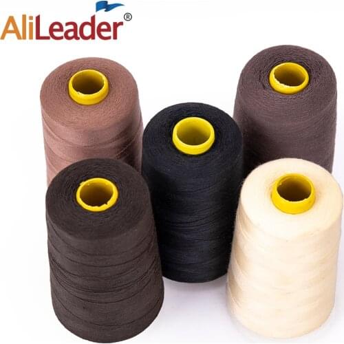 Aleader Quality Hand Sewing Thread High Tenacity Machine Embroidery Sewing Threads Soft Cotton Sewing Thread For Wigs