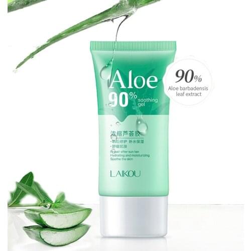 Aloe Gel 90% Aloe Extract Smooth Acne Treatment Moisturizing Oil Control Sensitive Skin Repair Face Mask Skin Care Fade Scar