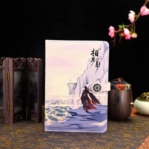 Anime Mo Dao Zu Shi Cosplay The Untamed Wei Wuxian Lan Wangji Cosplay A5 Pu Notebook Party Gifts For Girls CS268