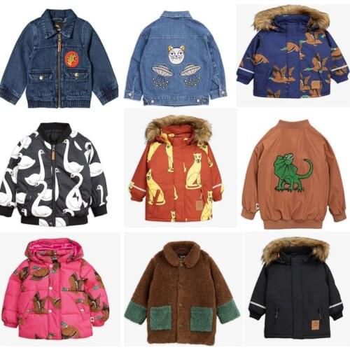 Kids Coat 2020 Winter StRafina Boys Girls Thick Cotton Coat Infant Baby Animal Hooded Jacket Outerwear Children Clothes Overcoat