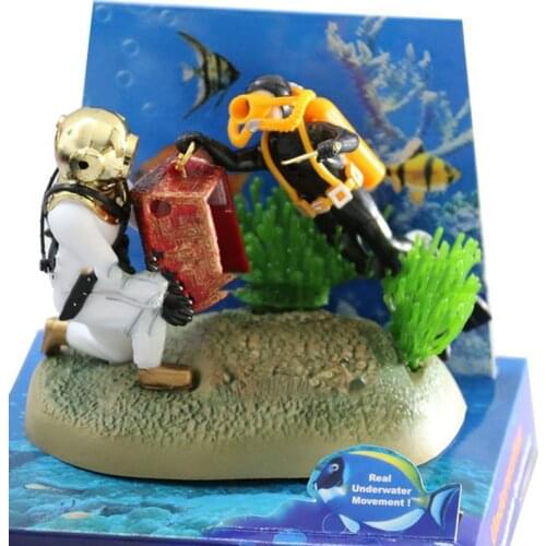 Dynamic Creative Double People Capture The Treasure Move Floating In Water Novel Styles Frogman