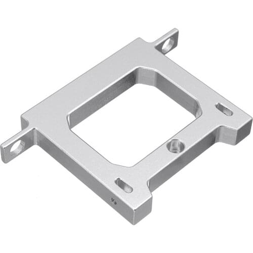 For Wpl B14 B24 B16 1/16 Rc Car Truck Upgrade Spare Parts Metal Rear Bumper Silver Screw Set Accessories Cooler