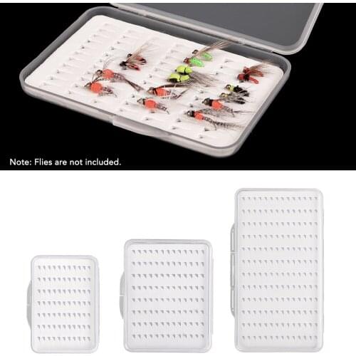 Fly Fishing Box Trout Flies Fly Box Storage Organizer Box Case