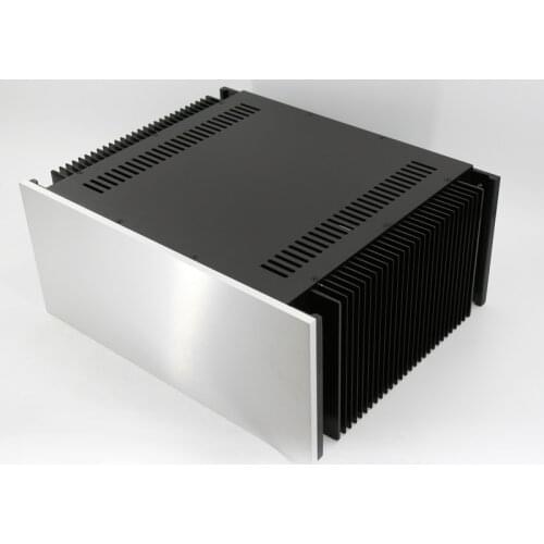 A50 All aluminum amplifier chassis / Preamplifier case / AMP Enclosure / DIY box (480 *210*390mm)
