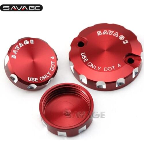 For DUCATI Panigale 899 959 848/EVO 1098 1198/R/S 1199 Panigale 1299 Superlegge Front Rear Brake Clutch Fluid Reservoir Cover