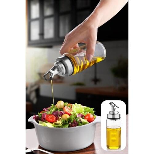 Kitchen Olive Oil Vinegar Storage Bottle BBQ Leakproof Dispenser Container For Salad Kitchenware Cooking Accessory Gravy Boat