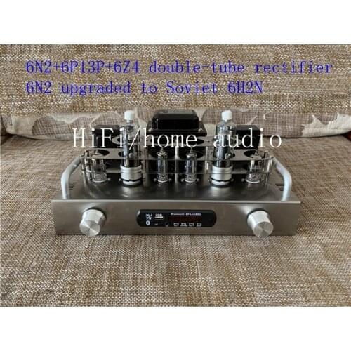 Hot sell, 6H2N+ 6P13P Spartan P1 luxury high-end tube amplifier DIY kit, built-in 5.0 Bluetooth, support lossless transmission