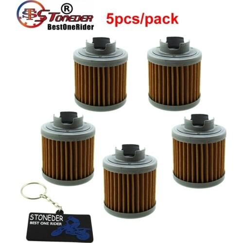 STONEDER 5x Oil Filter For Kitaco YX Takegawa Daytona ATC125M TRX125 FOURTRAX CB50R DREAM 50R GP Minicross Minimotard Pit Bike
