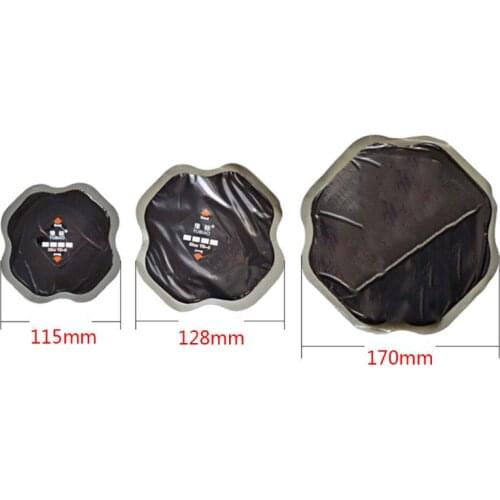10PCS Rubber Cold Tire Patches 115mm 128mm 170mm natural rubber Tubeless Patches Repair Tools for emergency need while riding