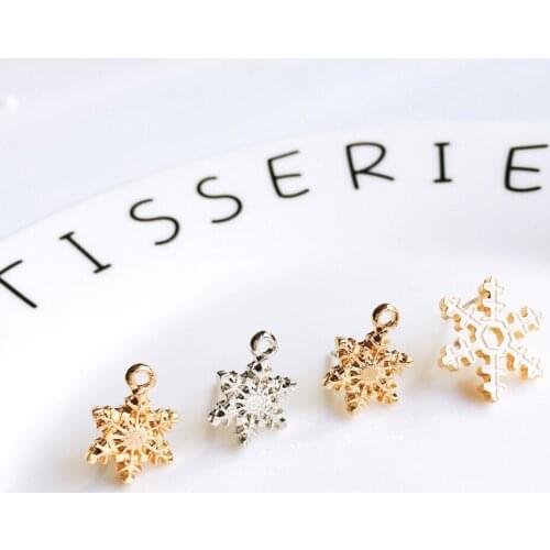 Star Shape Gold White K Plated Earring Setting Ear Drop Accessories DIY Material Handmade Craft Jewelry Components 6pcs