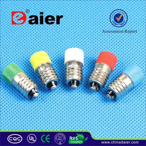 E10A colorful thread 6.3V~220V E10 LED for effects