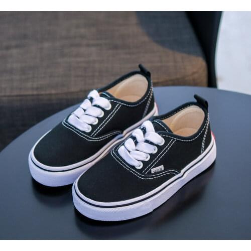 Boys and girls shoes 2021 low-top casual one-step childrens canvas shoes