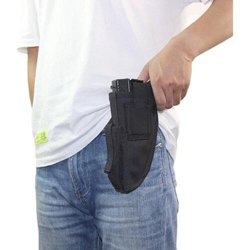 Universal Holster For Pistol Glock 17 USP COMPACT Colt PM PPK CZ 75 M9 1911 Tactical Waist Sleeve Right Left Hand Type Revolver